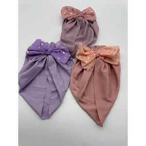 Baby Hats  with Bow 3 pack